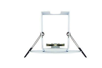 EVOFIRE FIRE RATED DOWNLIGHT 70-100MM CUTOUT IP65 WHITE ROUND +GU10 HOLDER & INSULATION GUARD INTEGRAL - ILDLFR70D013