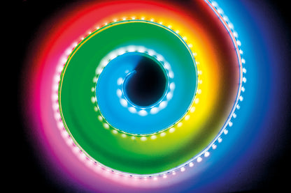 DIGITAL PIXEL STRIP IP20 5M RGB 12V 14.4W/M 60LED/M 10MM WIDTH 115 BEAM BAG PACK INTEGRAL - ILSTRGBA073E