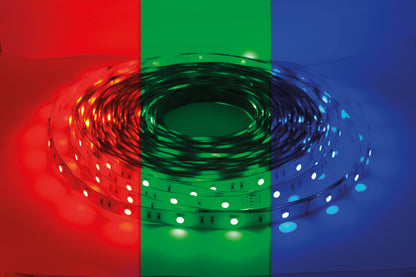 STRIP IP20 20M RGB 24V 4.8W/M 30LED/M 12MM WIDTH 115 BEAM BAG PACK INTEGRAL - ILSTRGBA115E