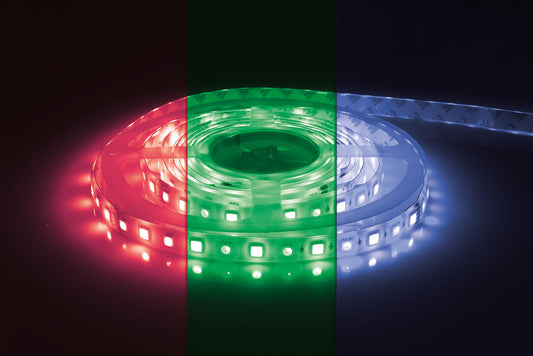 STRIP IP65 5M RGB+W 7000K 24V 12W/M 72LED/M 12MM WIDTH 115 BEAM BAG PACK INTEGRAL - ILSTRGBWB043E