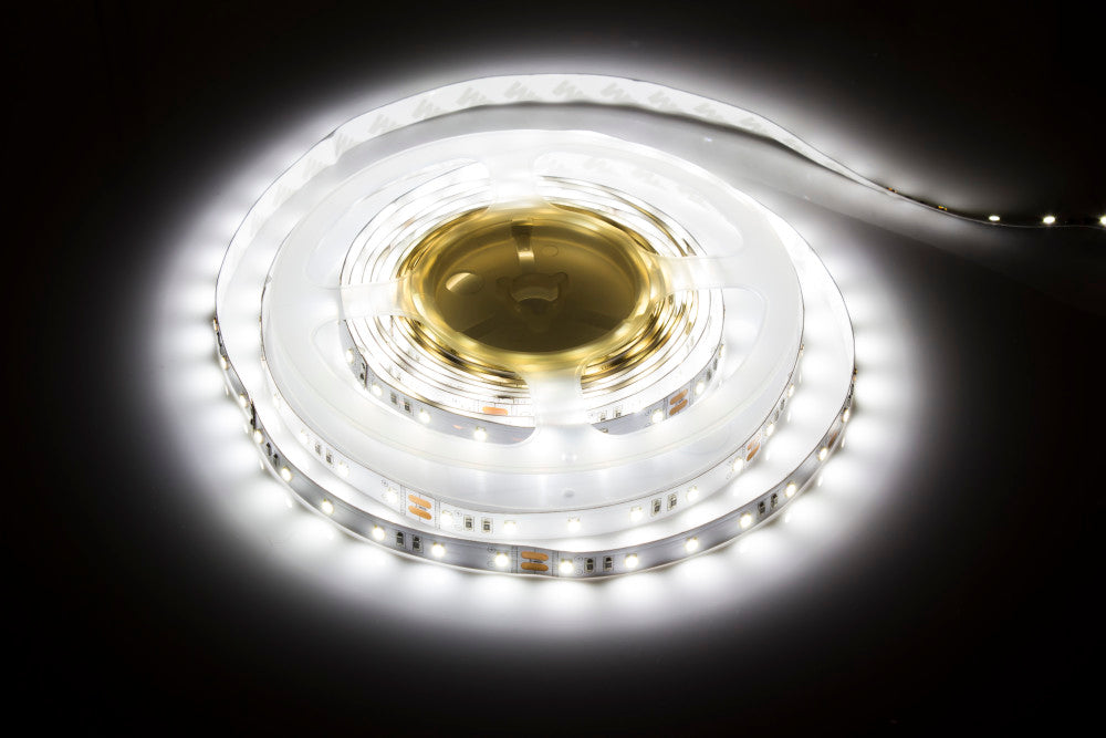 STRIP IP33 10M 6500K 24V 12W/M 1000LM/M 60LED/M 10MM WIDTH 115 BEAM BAG PACK RUN UP TO MAX 10M INTEGRAL - ILSTWHIA067E