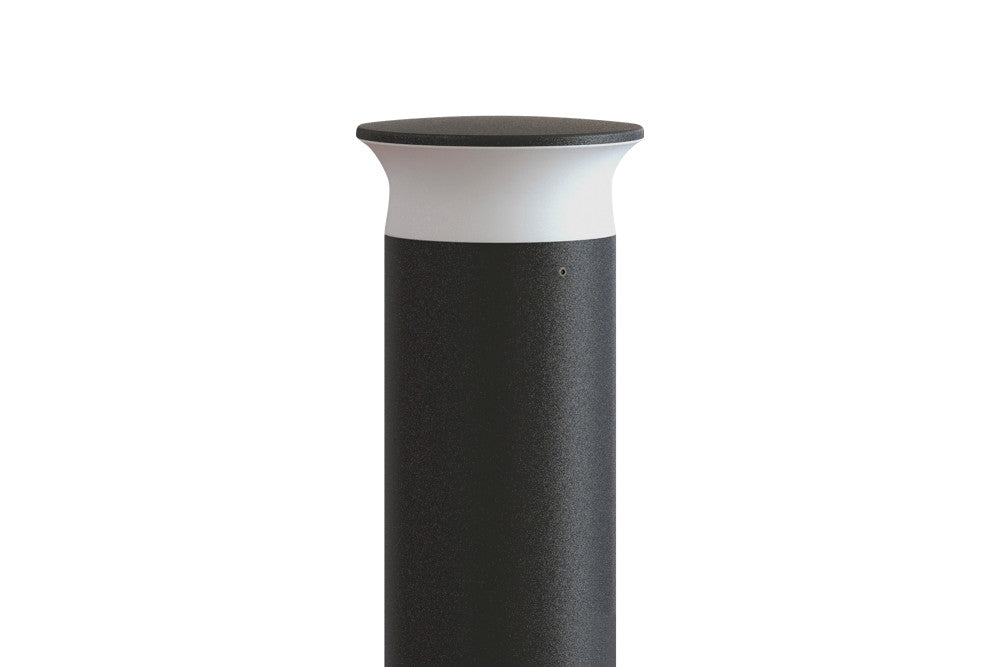 OUTDOOR BOLLARD IK08 400MM IP65 420LM 9W 3000K DARK GREY INTEGRAL - ILBDA001-400
