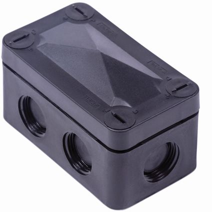 Connection Box, 6 Cable Entry IP66, Membrane Moulded