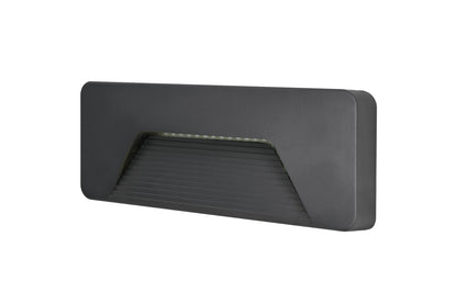 OUTDOOR DECORATIVE WALL LIGHT PATHLUX BRICK IP65 150LM 3W 3000K DOWN LIGHT DARK GREY INTEGRAL - ILBLA017