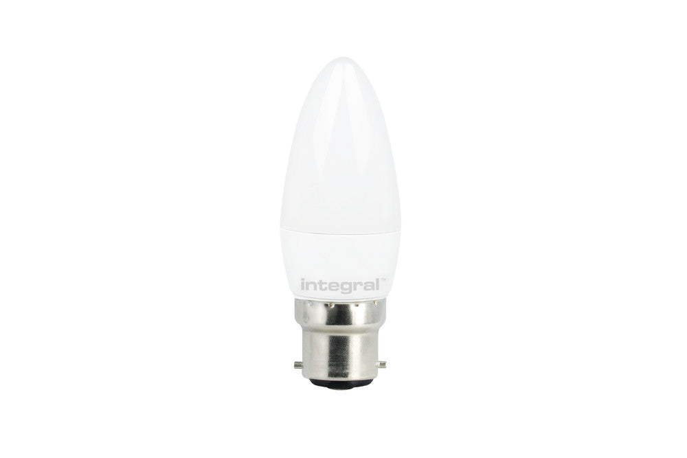 CANDLE BULB B22 250LM 3.4W 2700K NON-DIMM 260 BEAM FROSTED INTEGRAL - ILCANDB22NC008