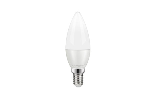 CANDLE BULB E14 470LM 4.2W 2700K DIMMABLE 240 BEAM FROSTED INTEGRAL - ILCANDE14DC024