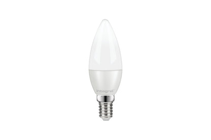 CANDLE BULB E14 470LM 4.9W 5000K DIMMABLE 280 BEAM FROSTED INTEGRAL - ILCANDE14DF026