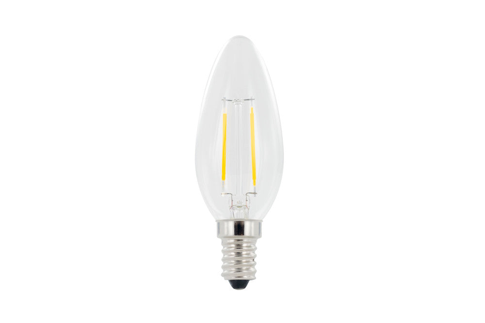 OMNI FILAMENT CANDLE BULB E14 250LM 2.0W 2700K NON-DIMM 320 BEAM INTEGRAL - ILCANDE14NC001