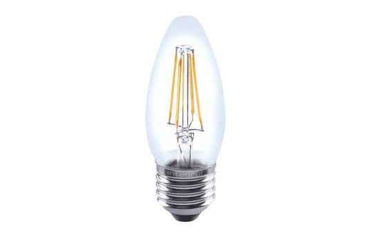 OMNI FILAMENT CANDLE BULB E27 470LM 4.2W 2700K NON-DIMM 320 BEAM CLEAR INTEGRAL - ILCANDE27NC040