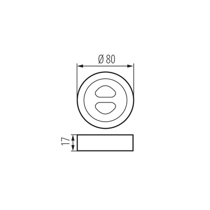 Pilot do taśm LED CTRL 12/24V MONO/CCT