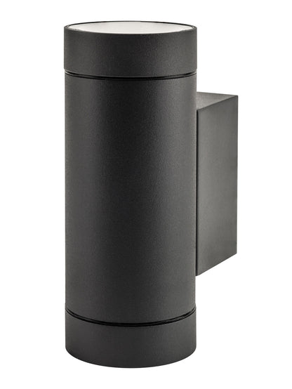 OUTDOOR DECORATIVE WALL LIGHT VERSARI IP54 2 * GU10 UP AND DOWN LIGHT DARK GREY INTEGRAL - ILDEB033