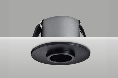 MINI DOWNLIGHT 35MM CUTOUT 3.3W 160LM 48LM/W 4000K 15 BEAM NON-DIM FINISH-A BLACK INTEGRAL - ILDL35J004