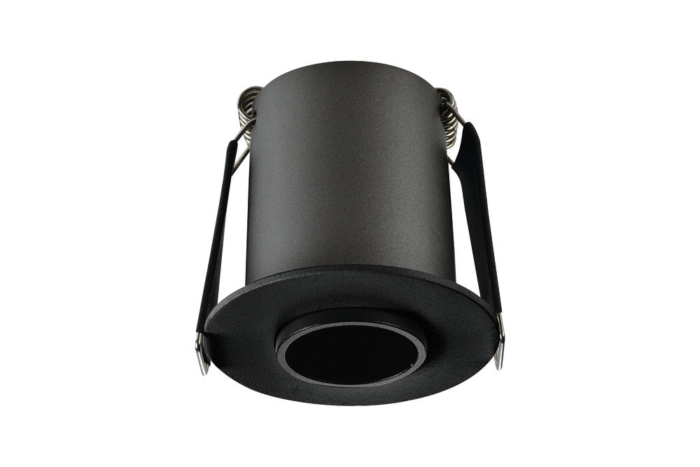 HI-BRITE DOWNLIGHT 45MM CUTOUT 9W 550LM 63LM/W 4000K 30 BEAM NON-DIMM FINISH-A BLACK INTEGRAL - ILDL45K006