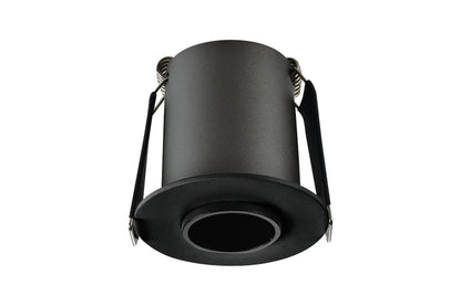 HI-BRITE DOWNLIGHT 45MM CUTOUT 9W 550LM 63LM/W 4000K 30 BEAM NON-DIMM FINISH-A BLACK INTEGRAL - ILDL45K006