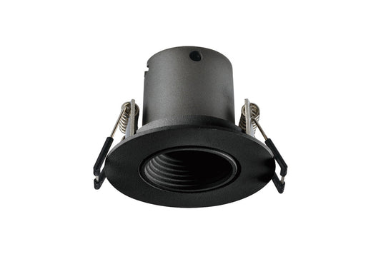 MINI TILTABLE DOWNLIGHT 50MM CUTOUT 3.3W 155LM 47LM/W 3000K 15 BEAM NON-DIM FINISH-F BLACK INTEGRAL - ILDL50J006