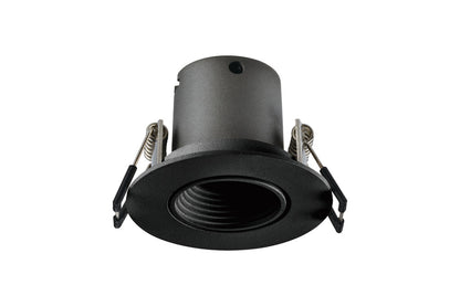 MINI TILTABLE DOWNLIGHT 50MM CUTOUT 3.3W 170LM 52LM/W 4000K 15 BEAM NON-DIM FINISH-F BLACK INTEGRAL - ILDL50J008