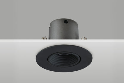 MINI TILTABLE DOWNLIGHT 50MM CUTOUT 3.3W 170LM 52LM/W 4000K 15 BEAM NON-DIM FINISH-F BLACK INTEGRAL - ILDL50J008