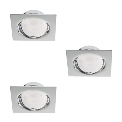 A set of recessed downlights with a light source (included) TRIBIS II