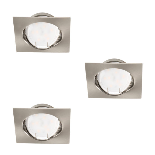 A set of recessed downlights with a light source (included) TRIBIS II