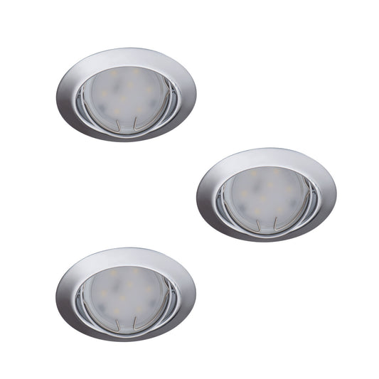 A set of recessed downlights with a light source (included) TRIBIS II