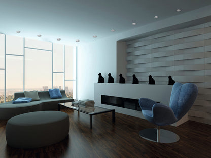 A set of recessed downlights with a light source (included) TRIBIS II