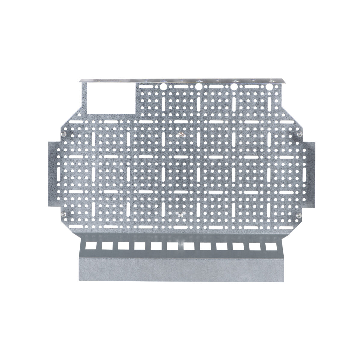 Perforated mounting plate - multimedia