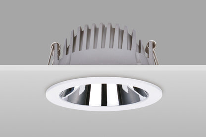 RECESS PRO DOWNLIGHT 125MM CUTOUT 14W 1600LM 114LM/W 4000K 65 BEAM IP44 NON-DIMM WHITE - ILDL125H010