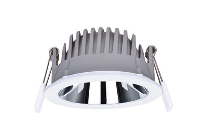 RECESS PRO DOWNLIGHT 125MM CUTOUT 14W 1470LM 105LM/W 3000K 65 BEAM IP44 NON-DIMM WHITE - ILDL125H009