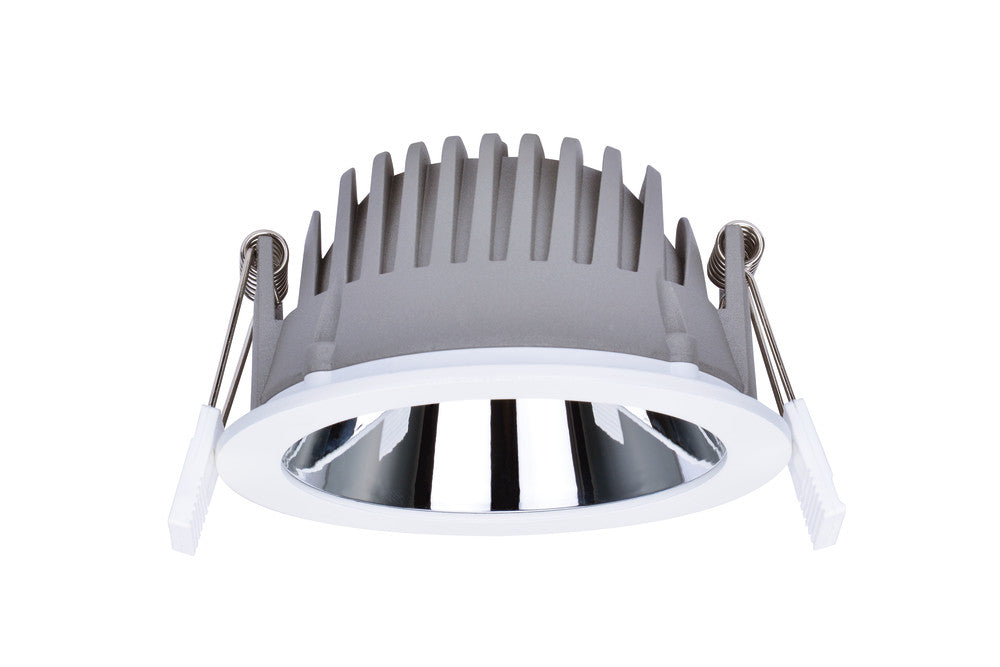 RECESS PRO DOWNLIGHT 125MM CUTOUT 20W 2000LM 100LM/W 3000K 65 BEAM IP44 NON-DIMM WHITE - ILDL125H013