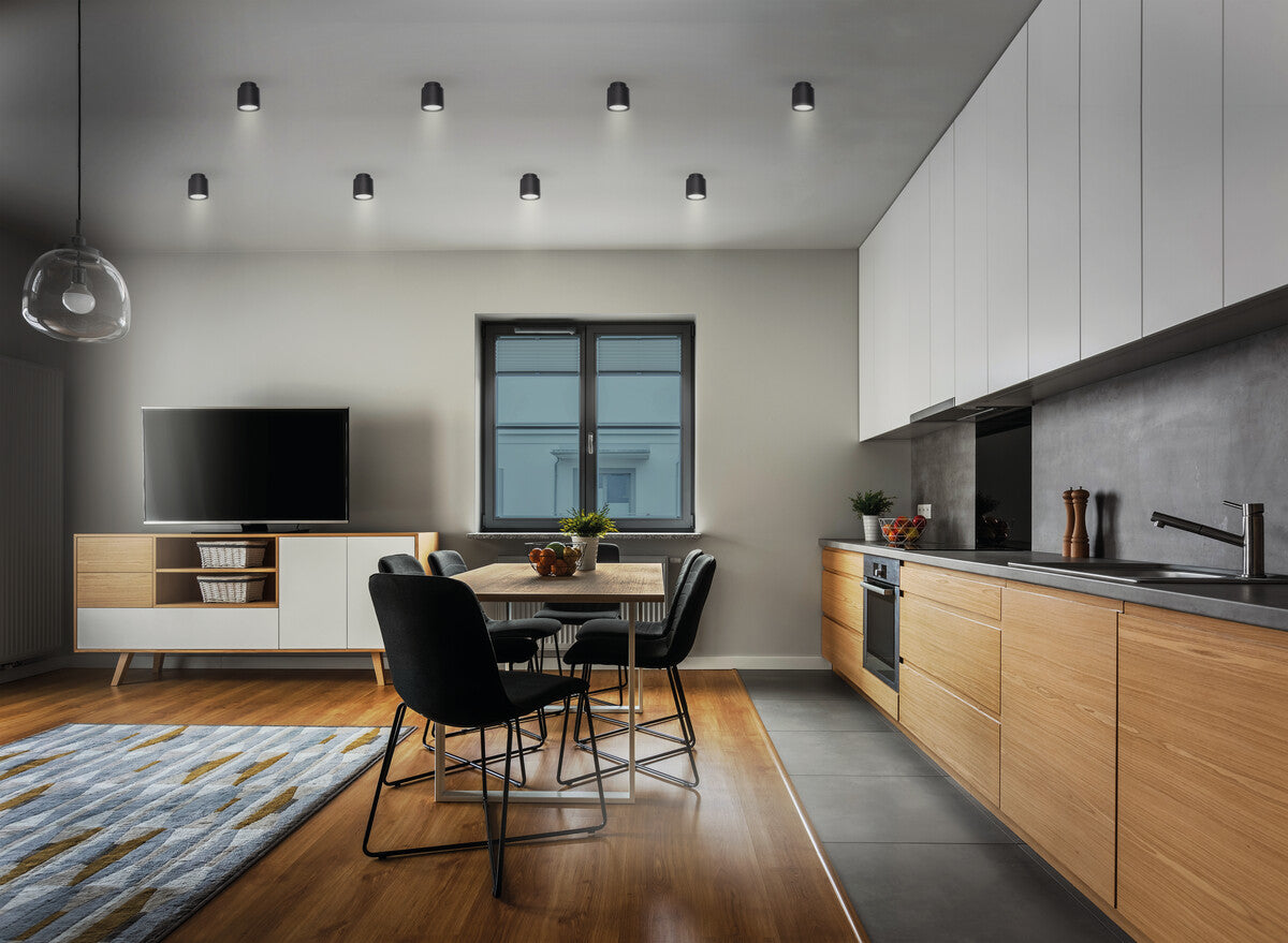 Ceiling-mounted spotlight fitting SONOR GU10