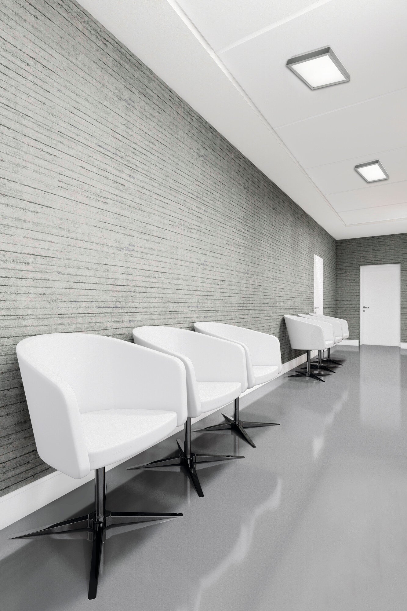 Ceiling-mounted LED light fitting TYBIA LED