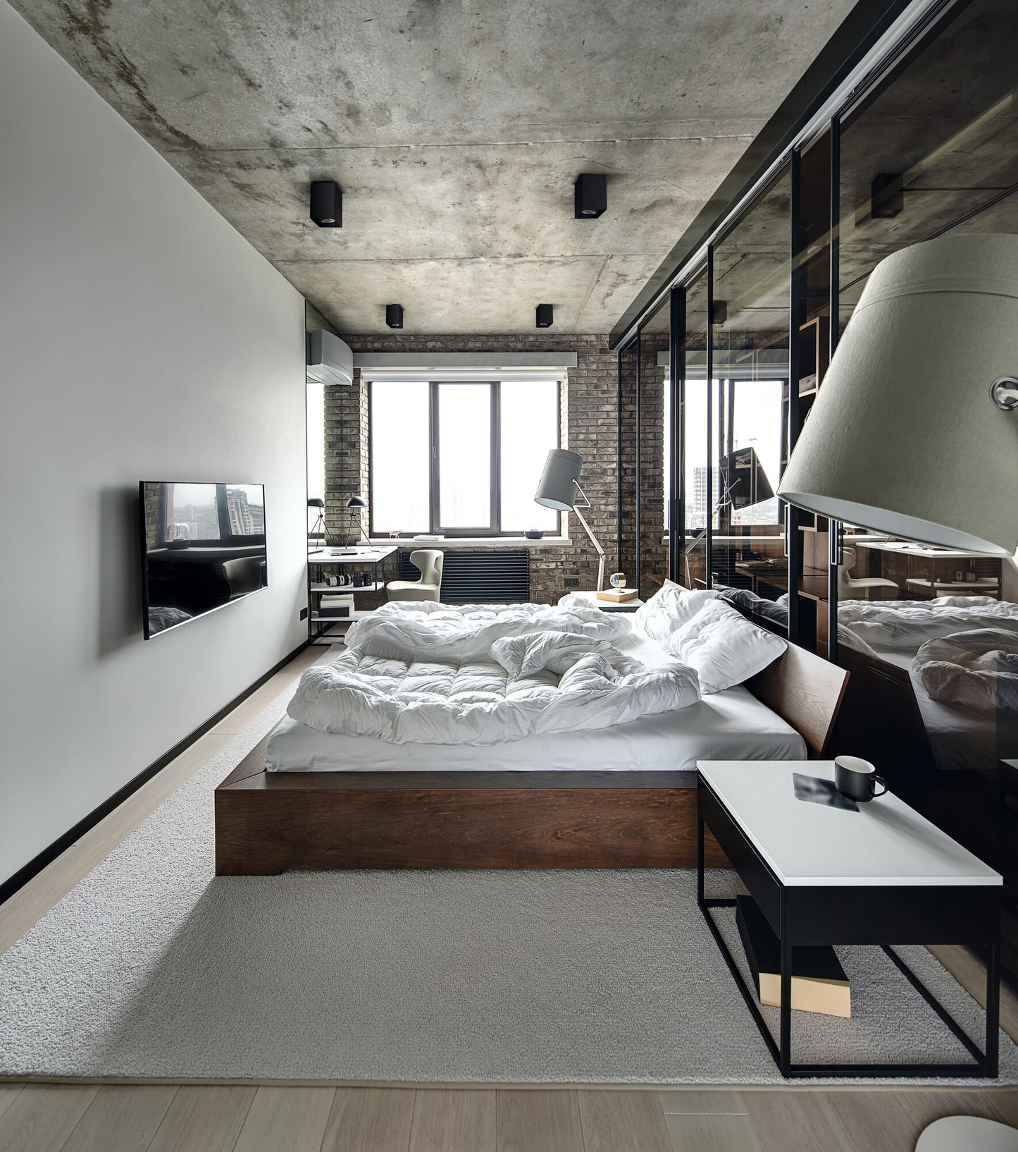 Ceiling-mounted spotlight fitting GORD XS