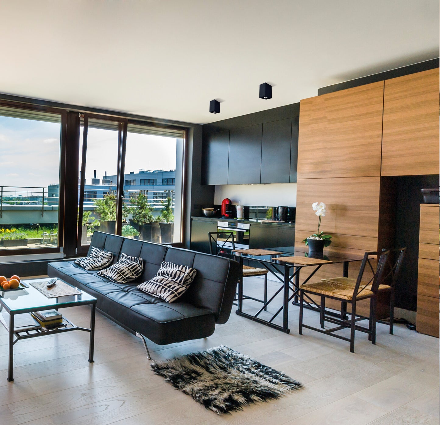 Ceiling-mounted spotlight fitting GORD XS