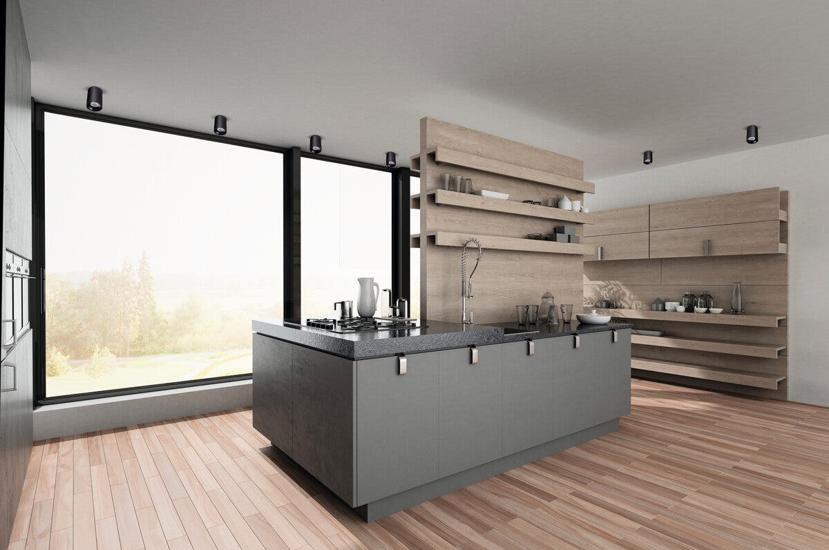 Ceiling-mounted spotlight fitting RITI