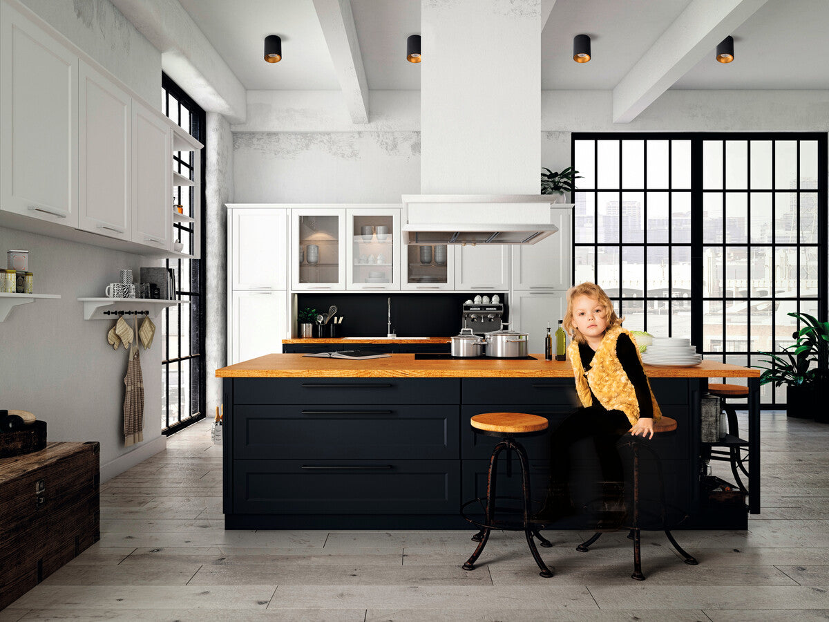 Ceiling-mounted spotlight fitting RITI