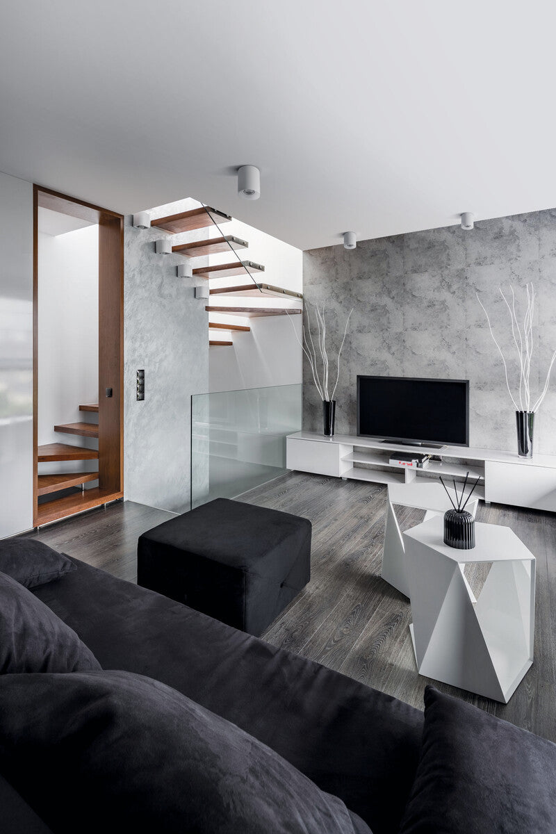 Ceiling-mounted spotlight fitting RITI