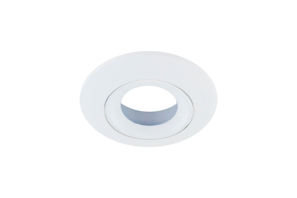 LUXFIRE FIRE RATED TILTABLE DOWNLIGHT WHITE BEZEL INTEGRAL - ILDLFR92C019