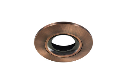 LUXFIRE FIRE RATED TILTABLE DOWNLIGHT COPPER BEZEL INTEGRAL - ILDLFR92C021