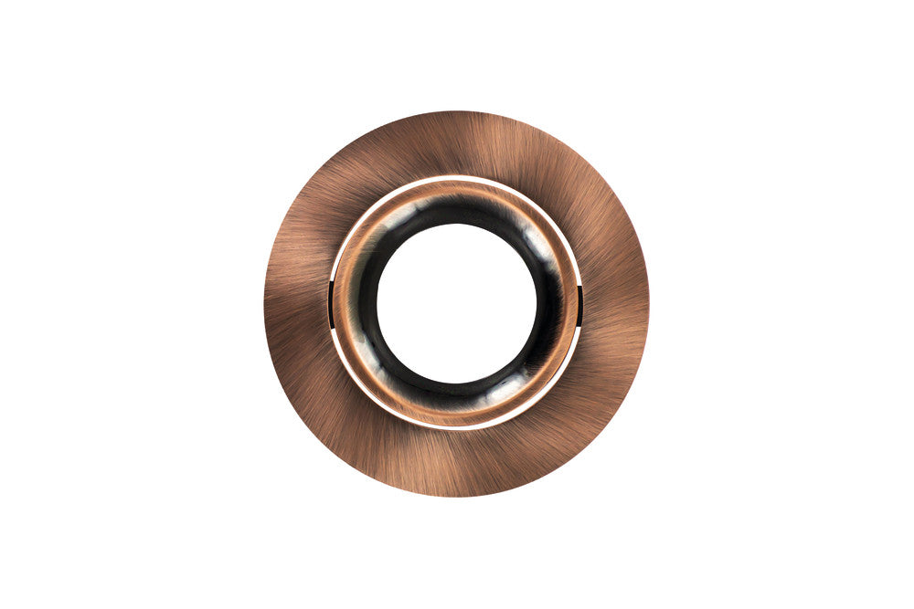 LUXFIRE FIRE RATED TILTABLE DOWNLIGHT COPPER BEZEL INTEGRAL - ILDLFR92C021