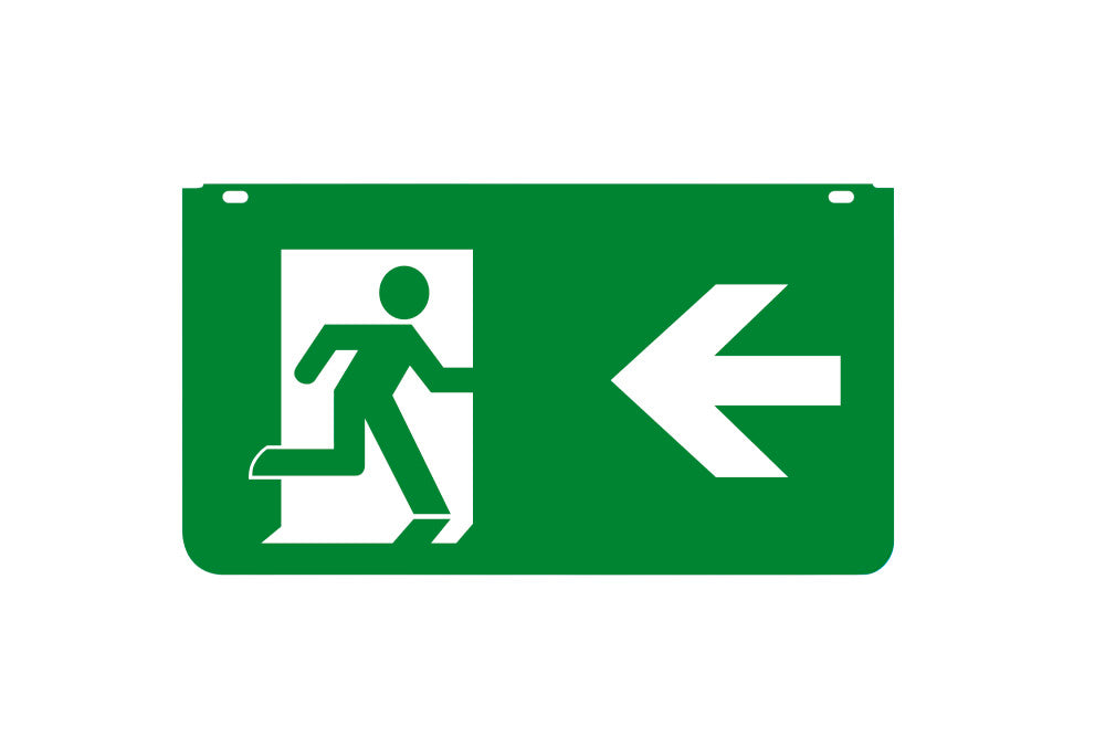 EMERGENCY LEGEND LEFT ARROW for ILEMES022 INTEGRAL - ILEMAL021