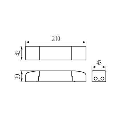 LED power supply unit BRAVO DRIVER