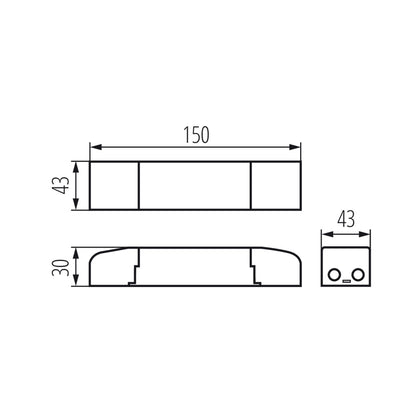 LED power supply unit AVAR DRIVER