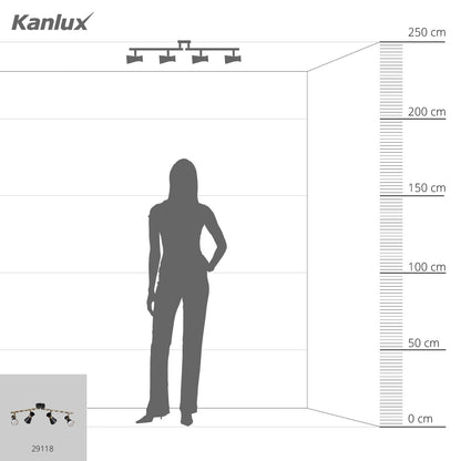 Wall & ceiling lighting fitting MILENO