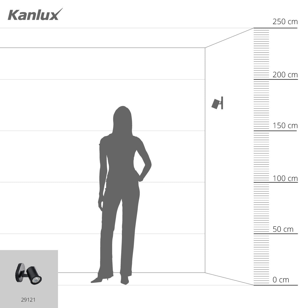 Wall & ceiling lighting fitting LAURIN