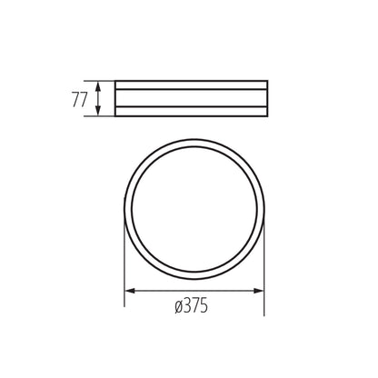 Ceiling light fitting JASMIN