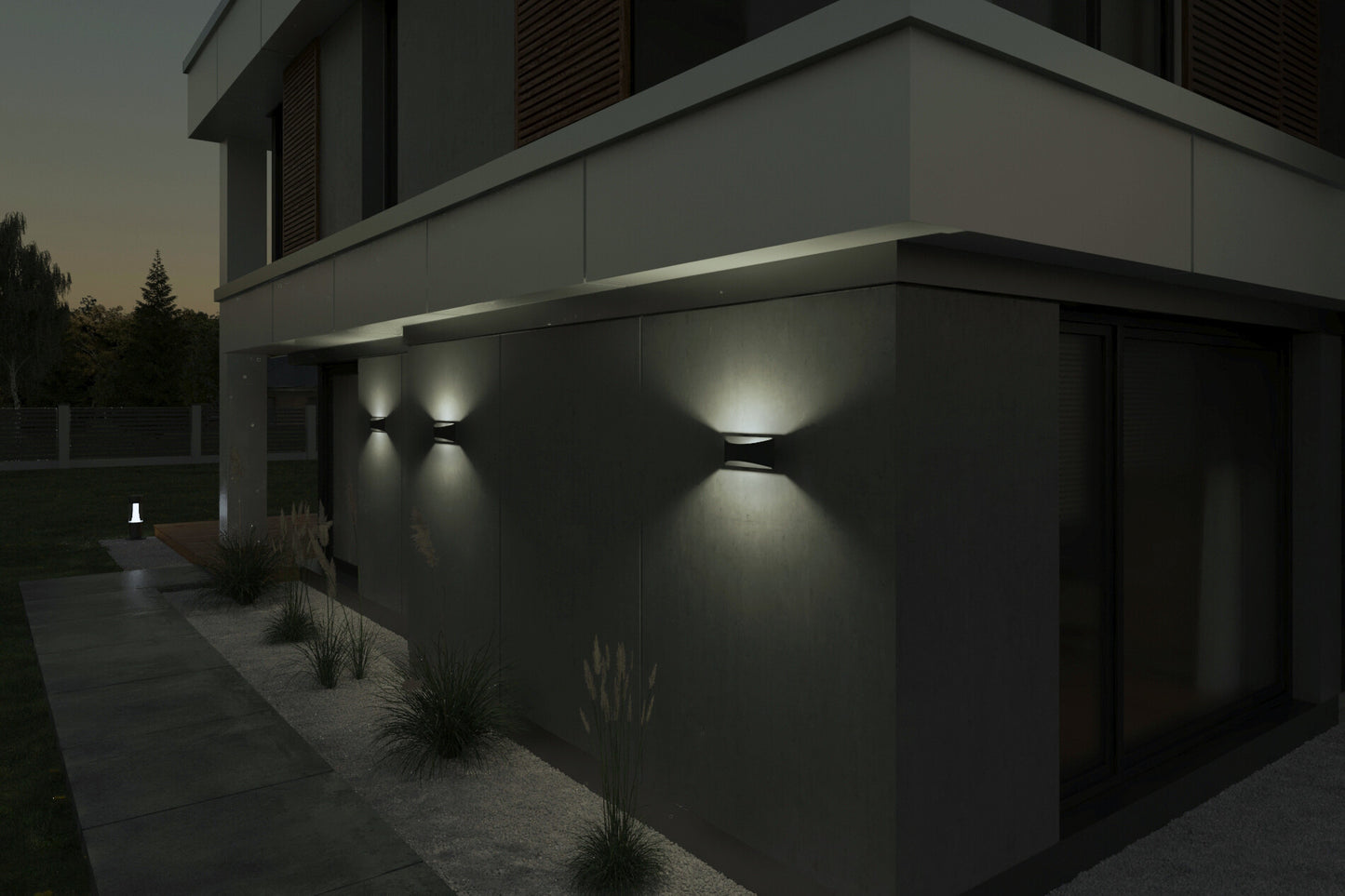 Facade luminaire BISO LED