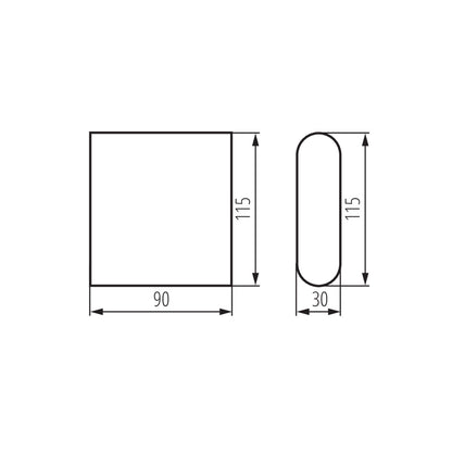 Facade luminaire GARTO LED