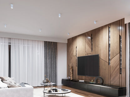 Ceiling-mounted spotlight fitting CHIRO GU10