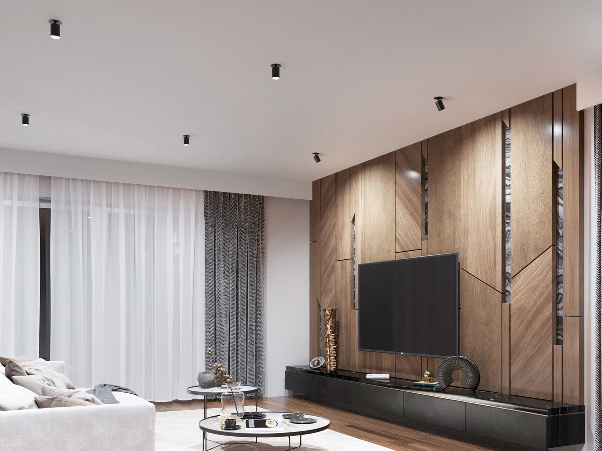 Ceiling-mounted spotlight fitting CHIRO GU10