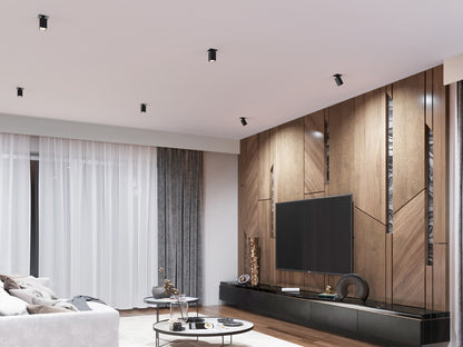 Ceiling-mounted spotlight fitting CHIRO GU10